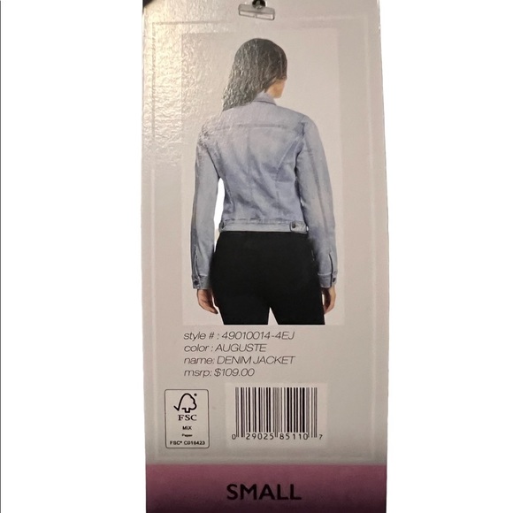 NWT- Social Standard by Sanctuary Ladies Denim Jean Jacket. OFFERS WELCOME. - Picture 9 of 11